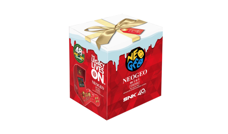 Illustration for article titled Limited Edition Neo Geo Mini Just For The Holidays